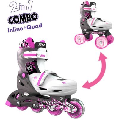 Ролики Neon Combo Skates Сайбер (Размер 30-33)