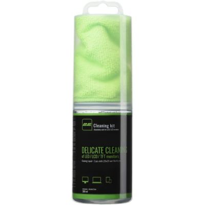 Набор для чистки 2E 300ml Liquid for LED/LCD + 2 салфетки 20X20 10X10 см (2E-SK300L)