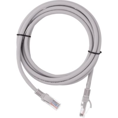 Патч-корд 2E САТ 6, UTP, 3м, 26AWG, RJ45, 7/0.16, Cu, LSZH, серый (2E-PC6CU-UTP3LSZH-GRY)
