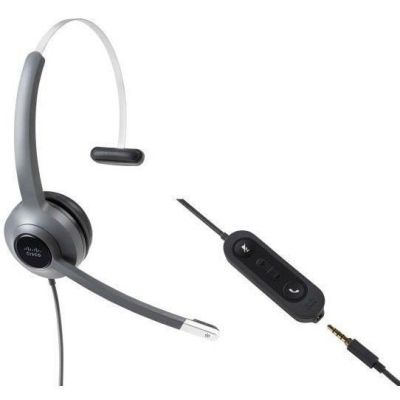Гарнитура Cisco Headset 521 Wired Single 3.5mm + USBC Headset Adapter