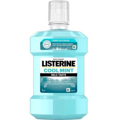 Listerine "свежая мята" ополаскиватель для полости рта 1л