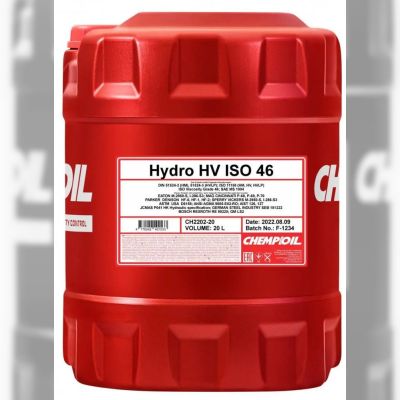 Гідравлічна олива Chempioil Hydro ISO 46 HM;HLP;DIN 51524/p.2, 10 л (60854)