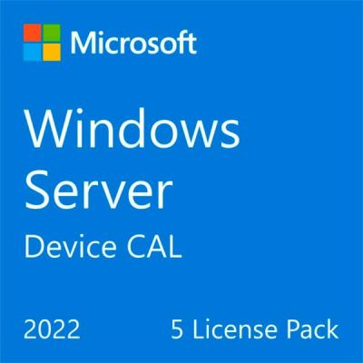 Примірник ПЗ Microsoft Windows Server 2022 CAL 5 Device рос, ОЕМ без носія