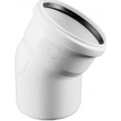 Отвод канализационный Rehau Raupiano Plus, 110-87 °