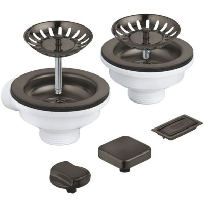 Сливной комплект Grohe для двух чаш с эксцентриком (40998AL0)