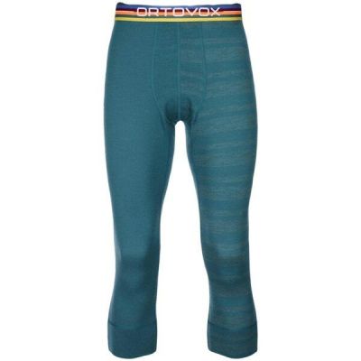 Термоштаны мужские Ortovox 185 Rock'N'Wool Short Pants M pacific green M бирюзовый