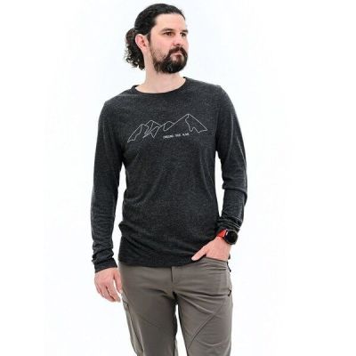 Футболка мужская Turbat Cozy Logo 2 LS Mns caviar S черный