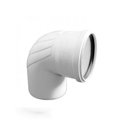 Отвод канализационный Rehau Raupiano Plus, 50-67 °