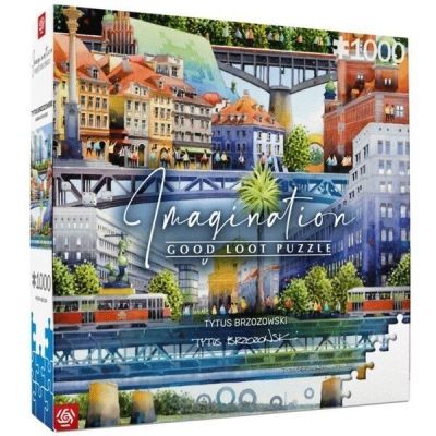 Пазл Tytus Brzozowski: Warsaw Bridges 1000 эл. (5908305239666)