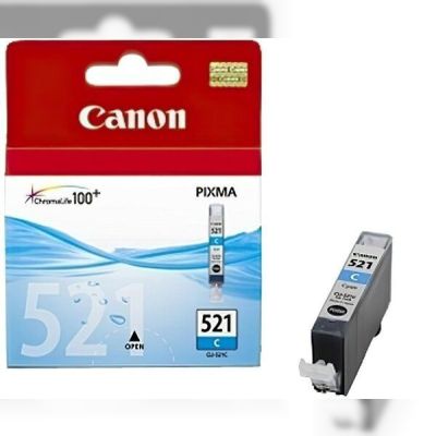 Картридж струйный CANON CLI-521C Cyan MP540/630 (2934B004)