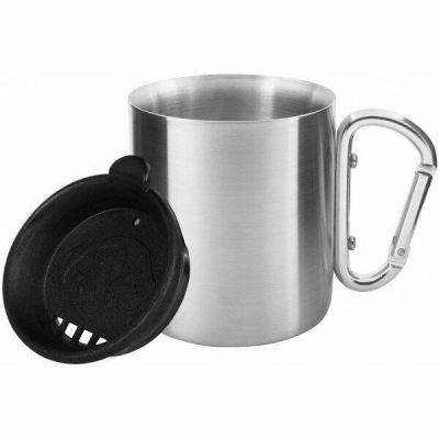 Кружка Tatonka Thermo Mug Carabiner 250, Silver (TAT 4134.000)