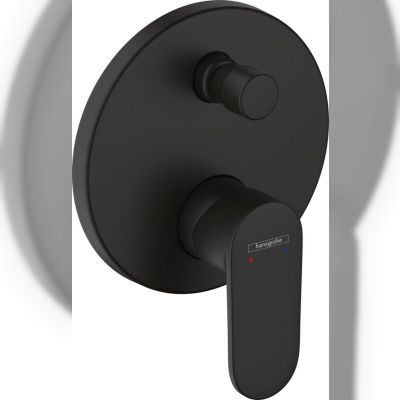 Зовнішня частина змішувача для ванни Hansgrohe Vernis Blend, чорна матова 71466670