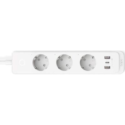 Умный сетевой фильтр TP-LINK Tapo P300 N300 BT 10A 2300W 3xSchuko 2xUSB 3.0 PD QC3.0