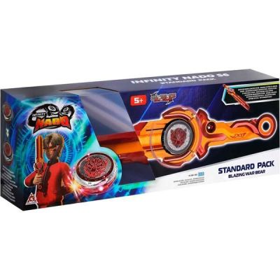 Юла Infinity Nado VI серия Standard Pack Blazing War Bear Пылающий Боевой Медведь