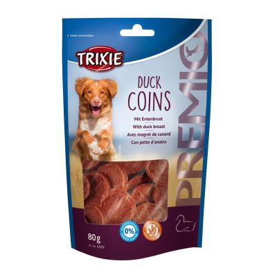 Ласощі для собак Trixie PREMIO Chicken Duck Coins 80 г (качка)