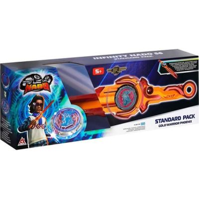 Юла Infinity Nado VI серия Standard Pack Gold Warrior Phoenix Золотой Воин Феникс