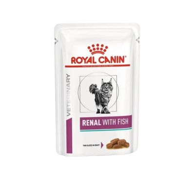 Вологий корм для котів, при захворюваннях нирок Royal Canin Renal 85 г (тунець)