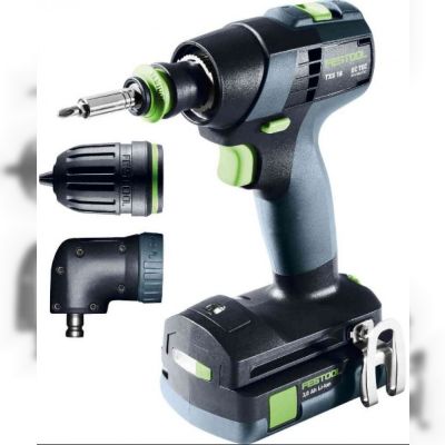 Акумуляторний дриль-шурупокрут FESTOOL TXS 18 C 3.0-Set (576896)