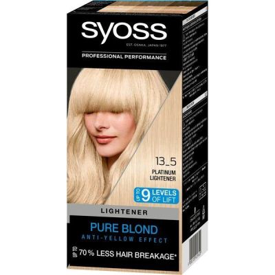 Устойчивая крем-краска SYOSS 13-5 Платиновый Осветитель