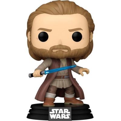 Коллекционная фигурка Funko POP! Obi-Wan Kenobi S2 - Obi-Wan (battle pose) (5908305244097)