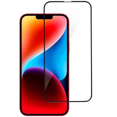 Защитное стекло 2E для Apple iPhone 14 Plus 2.5D FCFG Black Border (1 Pack) (2E-IP-14PL-6.7-SMFCFG-BB)
