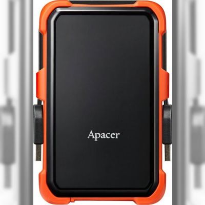 Жесткий диск APACER 2TB 2.5" USB 3.1 AC630 Black/Orange (AP2TBAC630T-1)