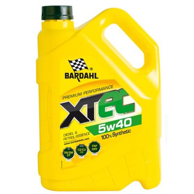 Моторна олива BARDAHL XTEC 5W40 5 л 36343 (46054)