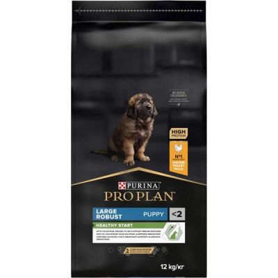 Сухой корм для щенков крупных пород Purina Pro Plan Puppy Large Robust с курицей, 12 кг