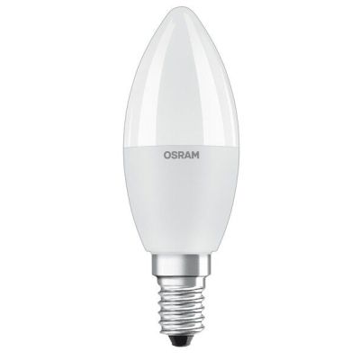 Лампа светодиодная OSRAM LED E14 4.5W 2700К+RGB 470Lm В40 + пульт ДУ (4058075430853)