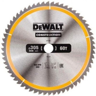 Диск пильний DeWALT 305х30мм 60 зубців
