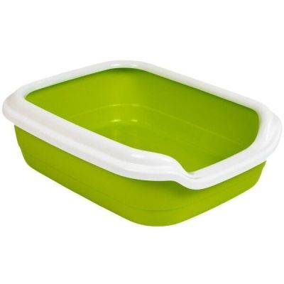 Туалет для кошек Природа Comfort л 49х39х15, лайм
