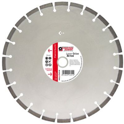 Відрізний диск ProfiTech Diamant Laser Drive Betonl 400/10 / 25.4 мм (154009)