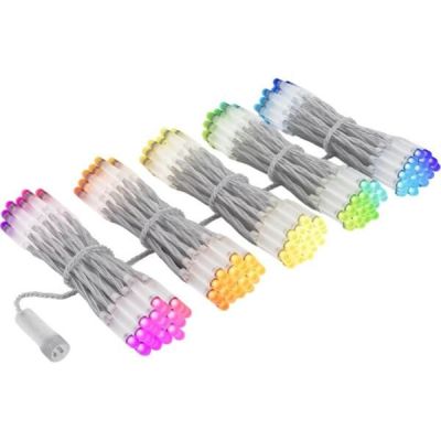 Гирлянда Smart LED Twinkly Pro Curtain RGBW 250 TWP-CU-CA-05X50SPP-T прозрачная