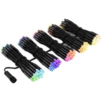 Гирлянда Smart LED Twinkly Pro Curtain RGBW 250 TWP-CU-CA-05X50SPP-B черная