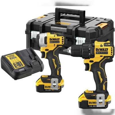 Набір з двох інструментів акумуляторних безщіткових DeWALT DCK2062M2T