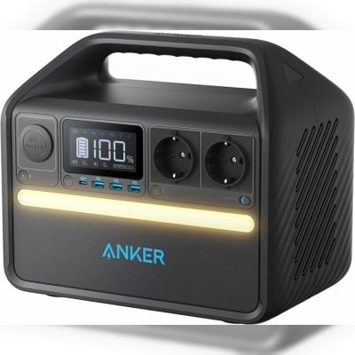 Зарядна станція Anker PowerHouse 535 A1751311 (512 Вт·год / 500 Вт)
