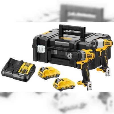 Набір з 2-ух інструментів DeWALT DCK2110L2T