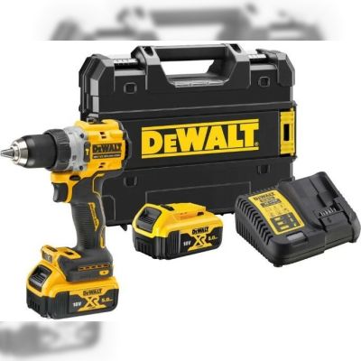 Дриль-шурупокрут акумуляторний безщітковий ударний DeWalt DCD805P2T