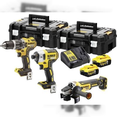 Набір з 3-х інструментів DeWALT DCK384P2T