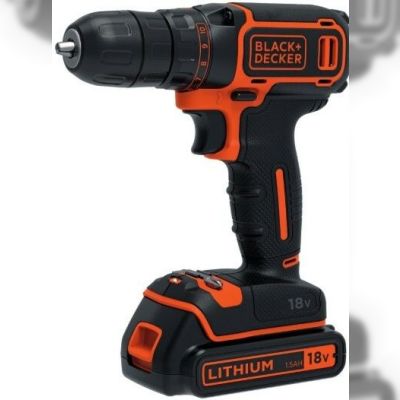 Акумуляторна дриль-шурупокрут BLACK + DECKER BDCDC18B