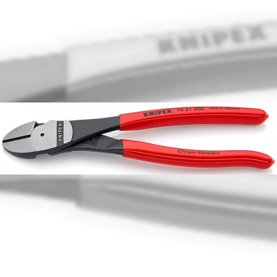 Кусачки бокові KNIPEX 200 мм (74 21 200)