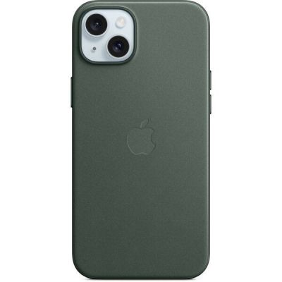 Чехол Apple для iPhone 15 Plus FineWoven Case with MagSafe Evergreen (MT4F3ZM/A)