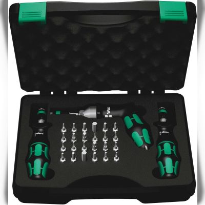Набір динамометричних викруток Wera Kraftform 7440/41/42, 0,3-6,0 Nm (05074739001)