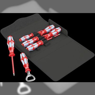 Набір викруток WERA Kraftform 3100 i/7 Set 1 з нержавіючої сталі (05022750001)