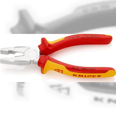 Плоскогубці KNIPEX 190 мм (01 06 190)