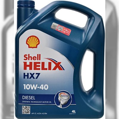 Моторна олива SHELL Helix HX7 Diesel 10W-40, 4 л (550040425)