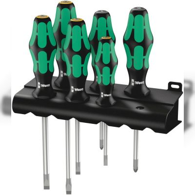 Набір викруток Wera Kraftform PLUS 334/355/6 RACK (05105656001)