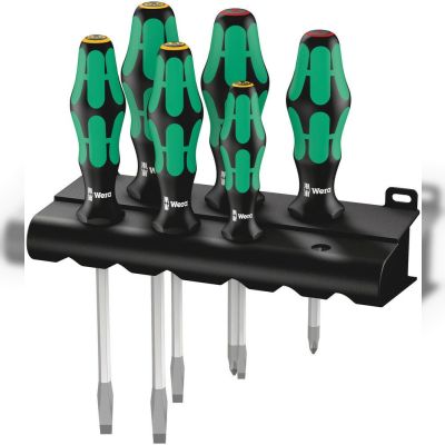 Набір викруток Wera Kraftform PLUS 334 SK, 6 RACK (05007680001)