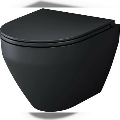 Підвісний унітаз AM.PM FlashClean Spirit V2.0 з сидінням мікроліфт (C701700MBSC)