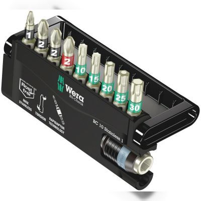Набір біт Wera Bit-Check 10 Stainless 1 (05071110001)